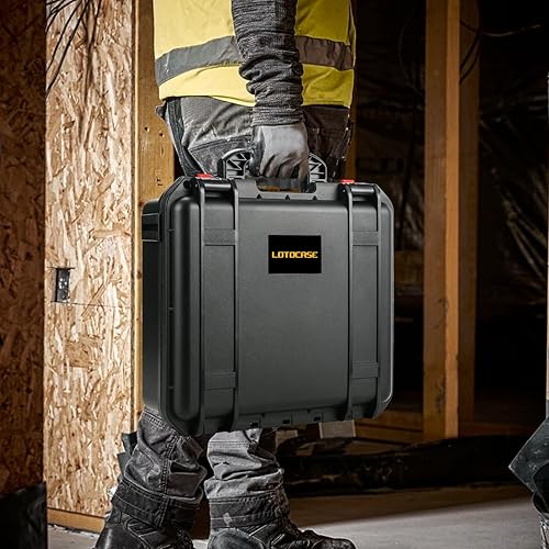 Miniatura 7 de Funda para llave de impacto y dinamométrico Dewalt - Caja de herramientas dura impermeable para juego Dewalt, bolsa de kit combinado de herramientas