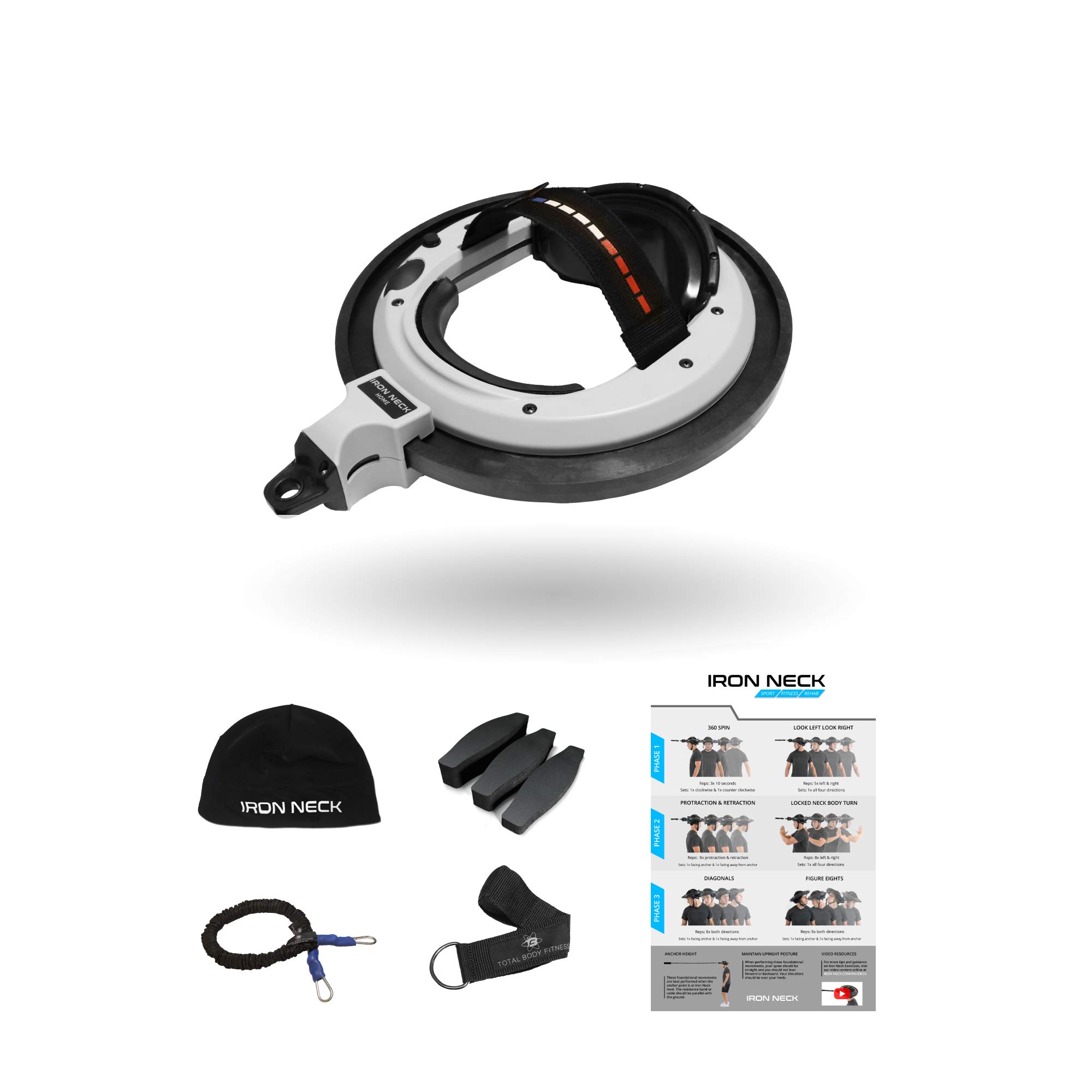 Photo 1 of Iron Neck – Advanced Neck Strength Training Device and Rehabilitation Machine - Perform Neck Exercises and Stretches to Relieve Back and Neck Pain, Reduce Concussion Risk, and Improve Posture Starter