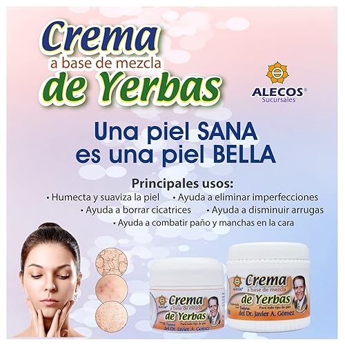 Miniatura 6 de Crema de Yerbas del Dr. Javier A. Gómez, tarro 7.76 oz
