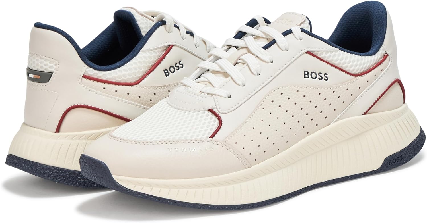 BOSS Women's Modern Knit Structure Running Sneaker - Image 3