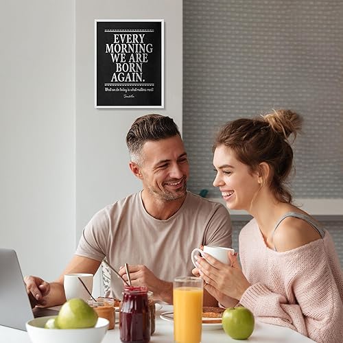 Miniatura 4 de Buddha Every Morning We Are Born - Spiritual Quotes Wall Art, Encouraging Wall Art For Home Decor, Living Room Décor, Office Decorations, Great