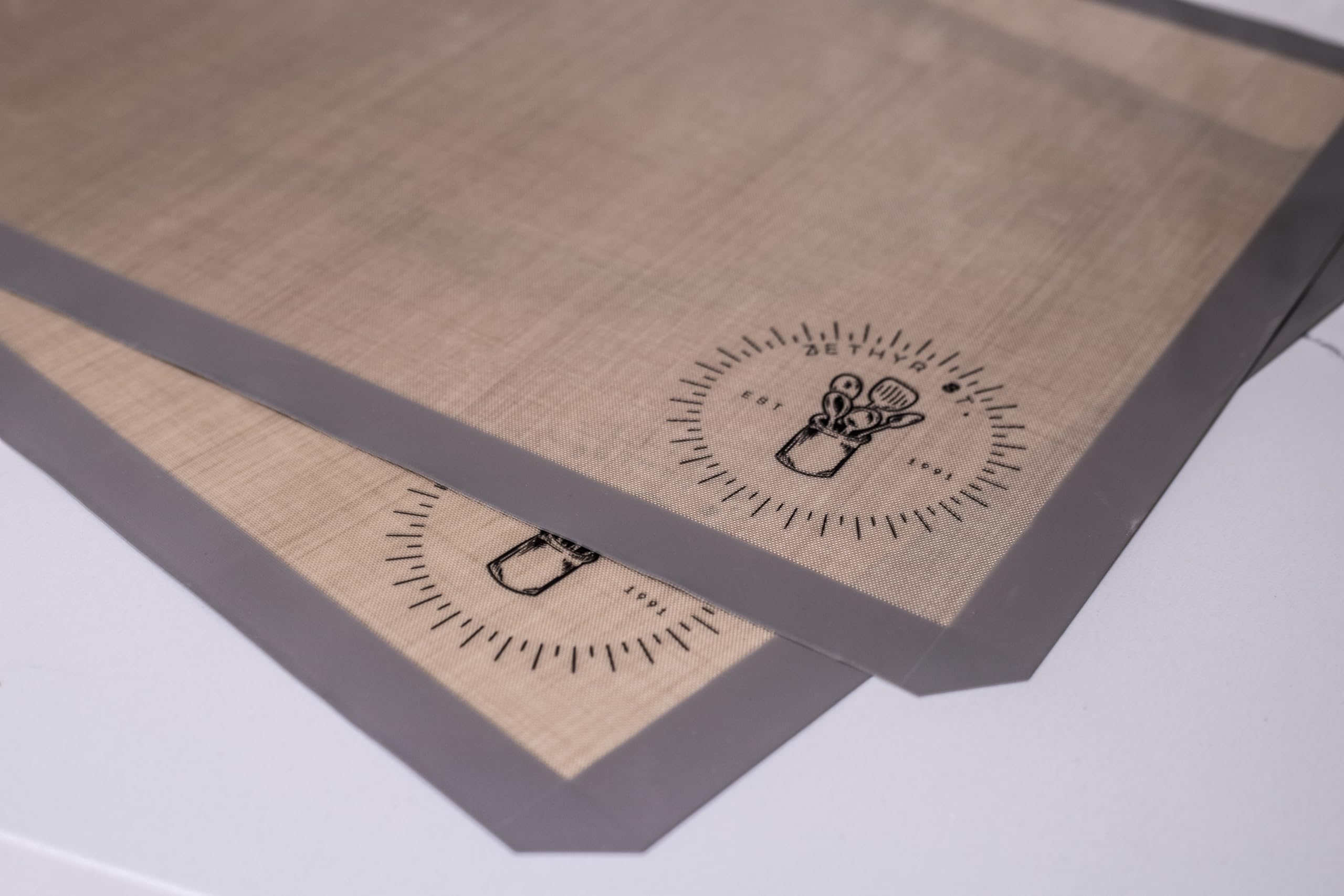 Alfombrillas de silicona para hornear, tamaño completo, multiusos, paquete de 10, aptas para horno, (17 x 25 pulgadas), antiadherente, forro de silicona para hornear, perfecto para hornear macarrones