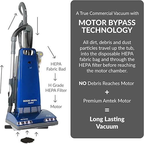 Miniatura 4 de Prolux Aspiradora vertical 9000  Filtración sellada con herramientas a bordo y 7 años de garantía