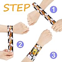 Vista 4 de 48 pulseras de casino para fiestas de casino, suministros de decoración de fiesta temática de casino para fiestas de cumpleaños de Las Vegas, noche