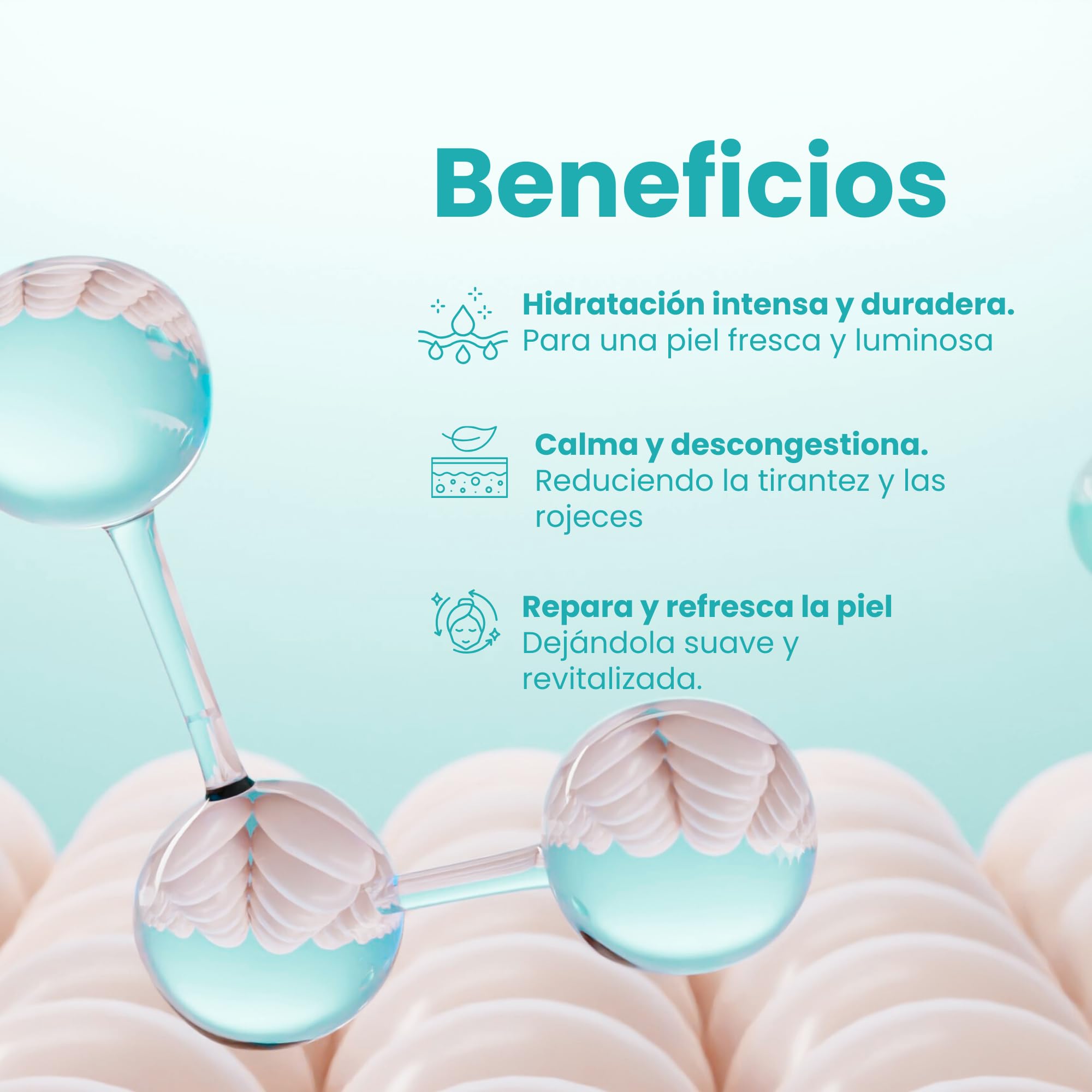 LaLuz by Lourdes Moreno | Esencia Hidratante en Bruma | Agua de Rosas, Ácido Hialurónico y Manzanilla | Hidratación Inmediata, Calmante y Refrescante | Refuerza la Barrera Cutánea | 200 ml