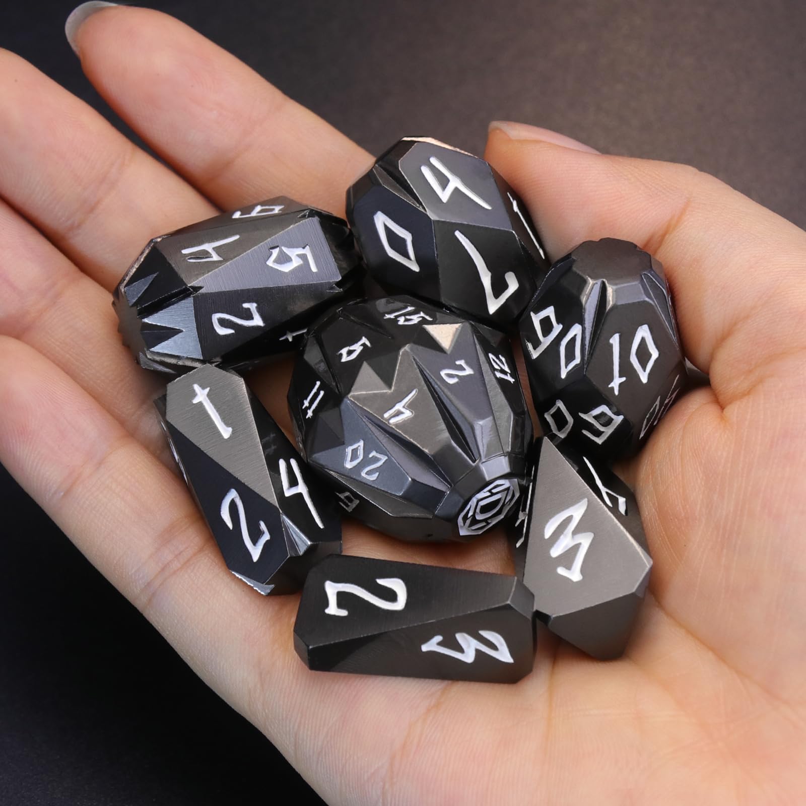 FONVGOGO Dados de rol para Dragones y Mazmorras Dados