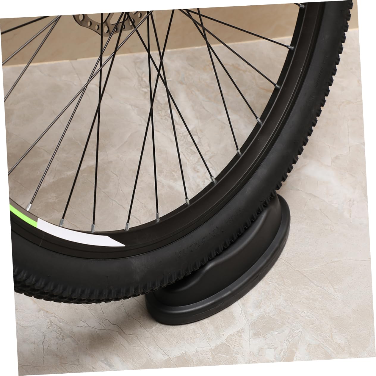 TOYANDONA Bloque Elevador de Rueda Delantera para Bicicleta 4 Piezas Negro