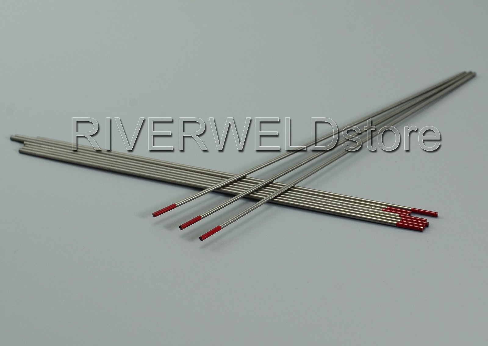 RIVERWELD 2% thoriated WT20 rosso saldatura TIG elettrodi tungsteno 1,6mm x 175mm 10pk