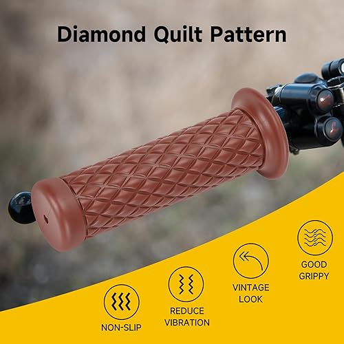 Miniatura 7 de HIAORS Agarres universales de 78 pulgadas para manillar de motocicleta, repuesto para Honda CRF50 CRF70 XR50 Kawasaki KLX110 KLX125 SSR125 Apollo