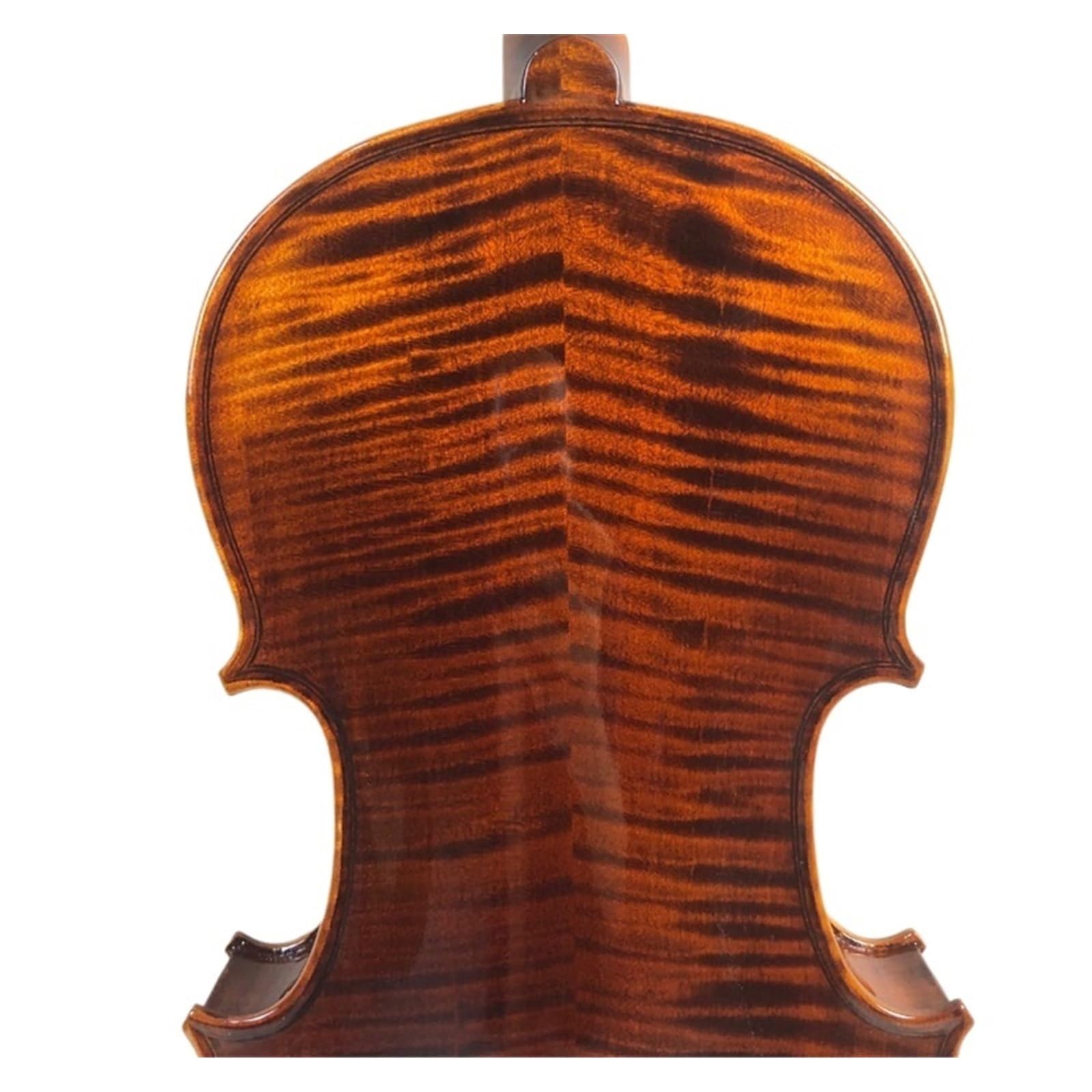 Violín Color Café Patrón Hecho A Mano Instrumento De Cuerda De 1/8 Instrumento De Violín(1/2)