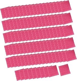 100x Love Bubble Bags Cushioning Packaging Bags Anti Static Thickening Foam Packing Bags Bubble Pouches for Shipping Storage, Rose Red, S