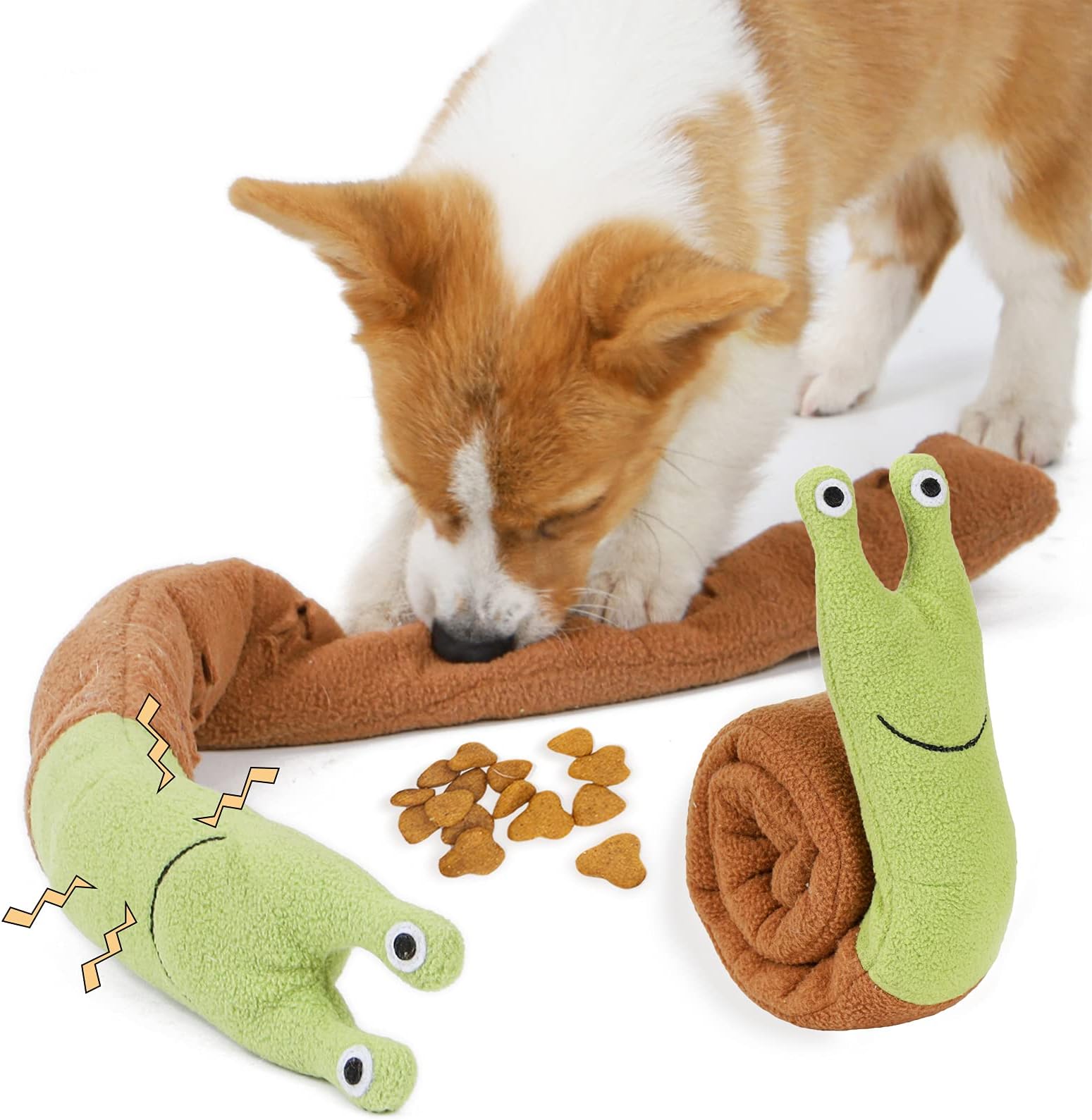 beetoy Dog Toys for Boredom Squeaks Puppy Toys Snuffle Mat for Dogs Puzzle & Foraging Instinct