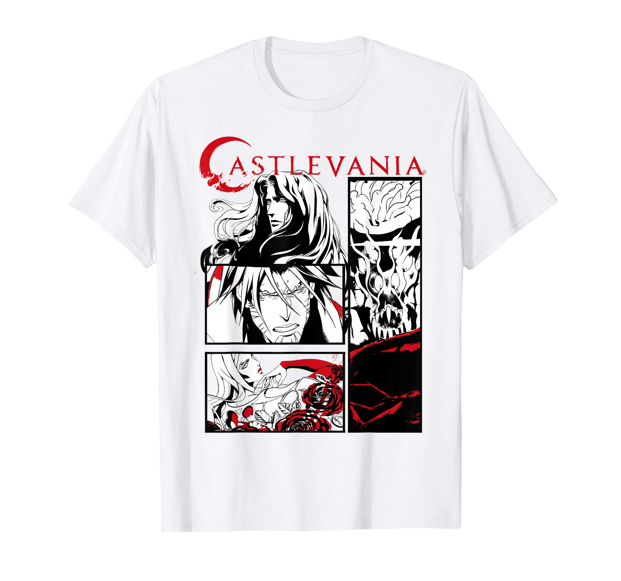 Black & White Comic Panels T-Shirt