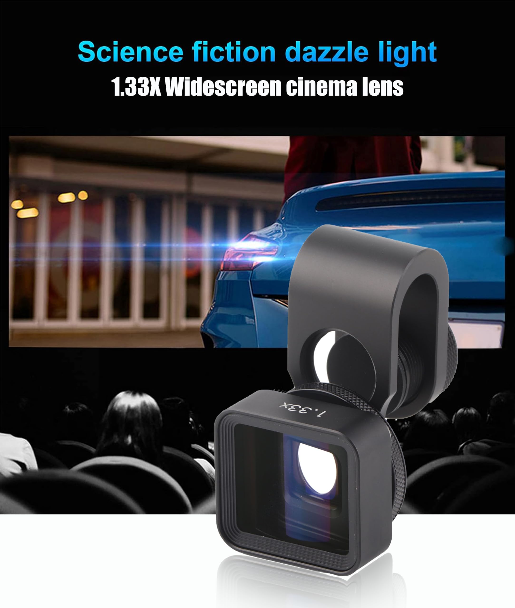 Amazon.com: Mobile Anamorphic Lens, 1.33X Wide Screen Deformation