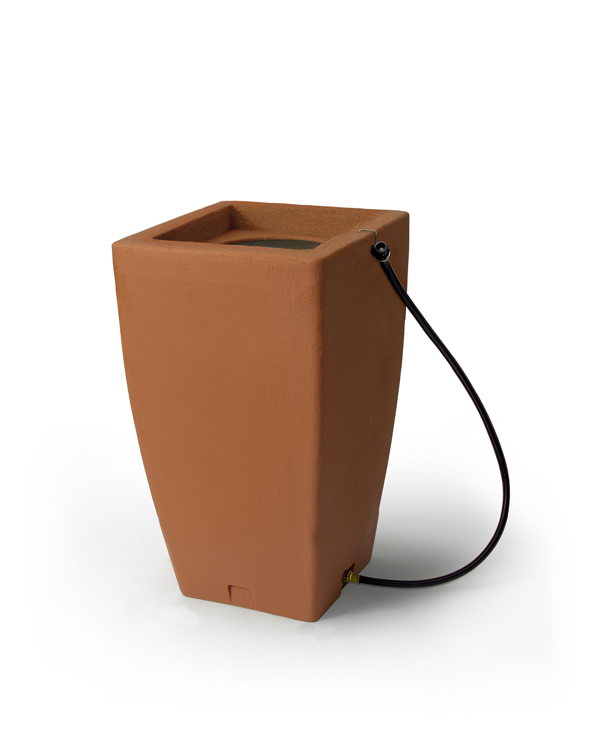 AlgreenProducts Madison Rain Barrel 49-Gallon, Terra Cotta