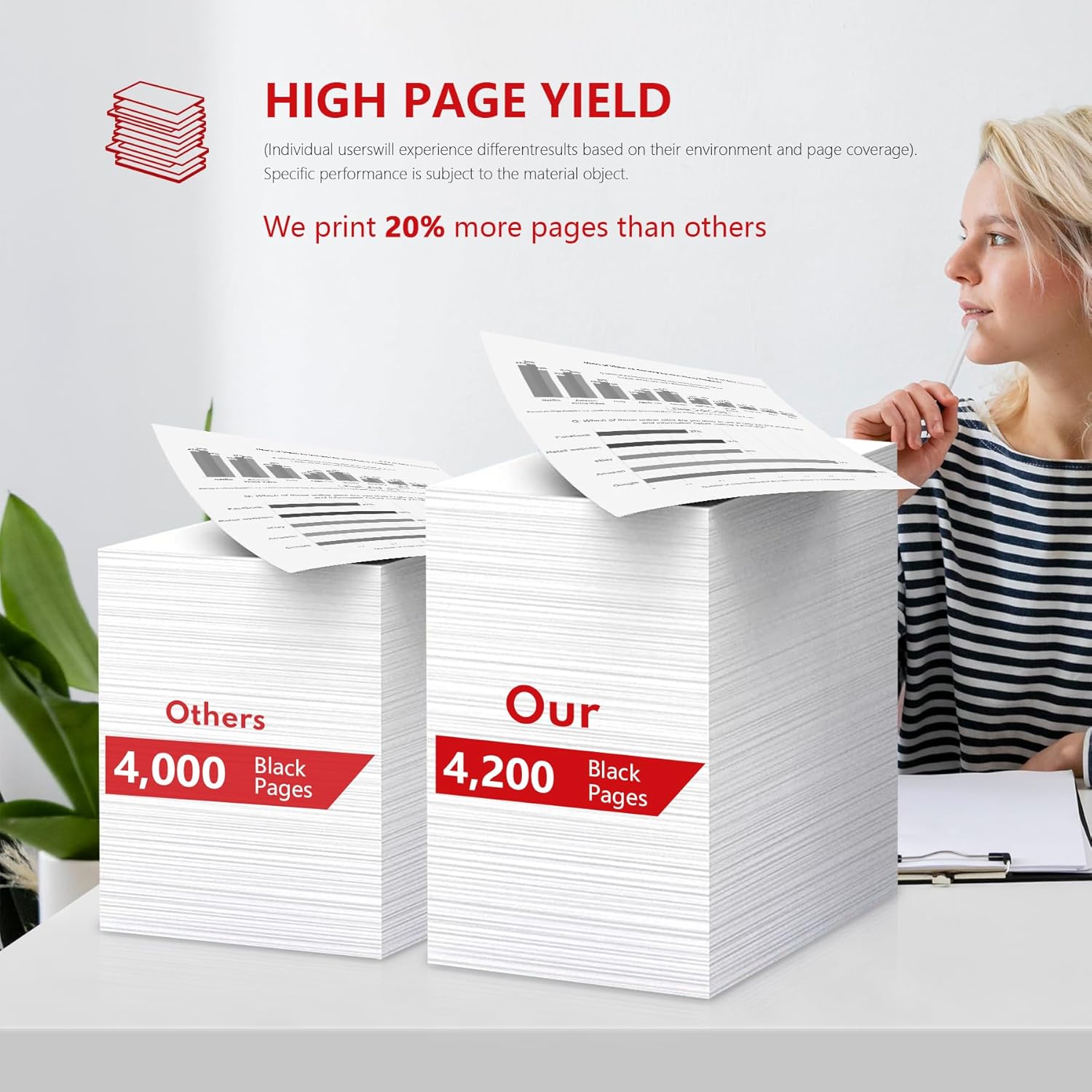 051H High-Yield Black Toner Cartridge 2-Pack Replacement for Canon 051H Toner Cartridges for imageCLASS MF264dw, MF267dw, MF269dw, LBP162dw Printer (2168C001/2169C001)