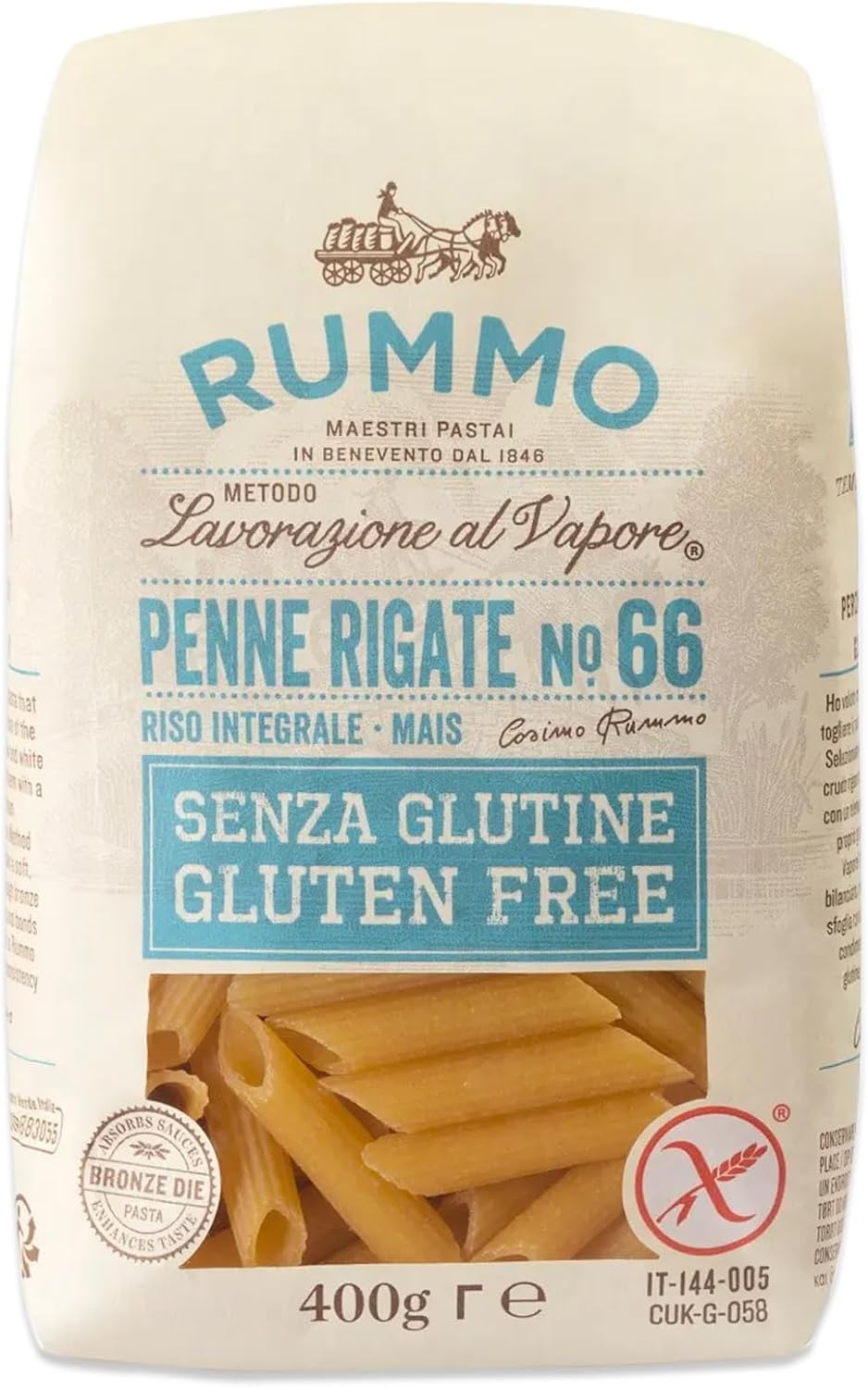 Rummo Penne Rigate sans gluten