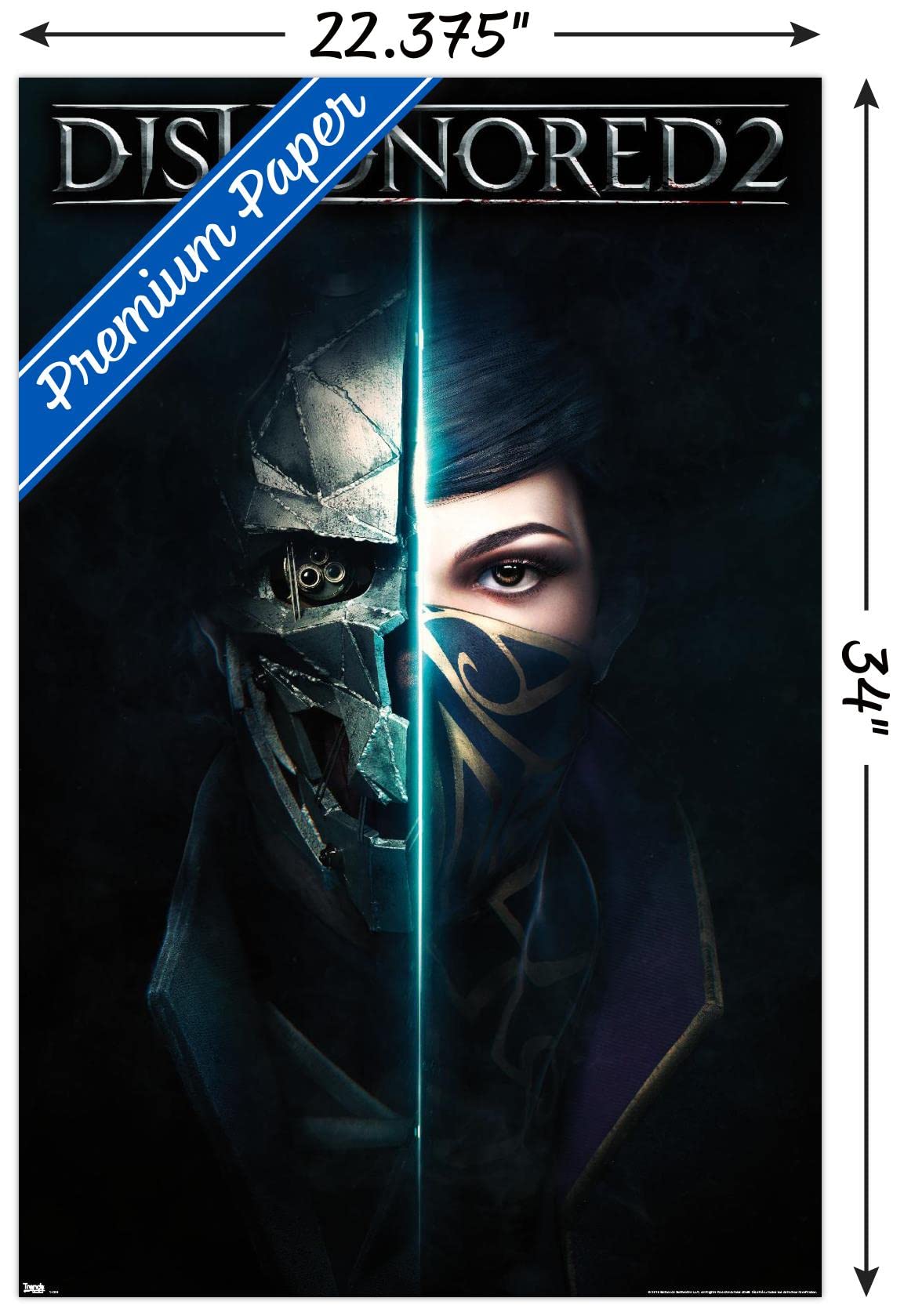 Amazon.com: Trends International Dishonored 2 - Shadows Wall