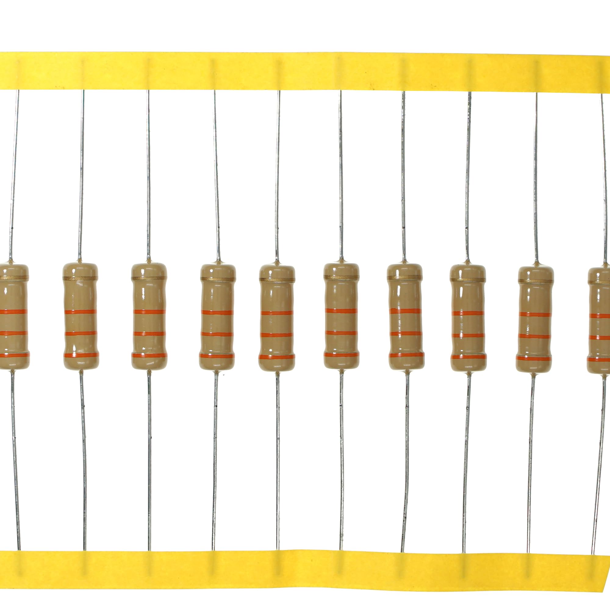 (Pack of 20) 3W 33K Ohm 5% Carbon Film Resistor