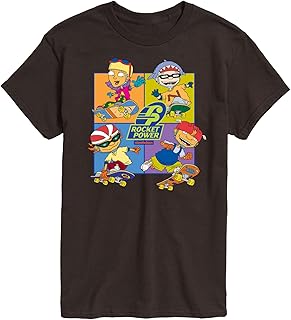 HYBRID APPAREL - Rocket Power - Skate Life - Men's Short Sleeve Graphic T-Shirt