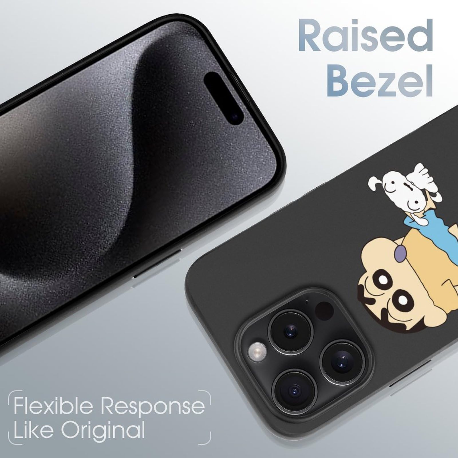 【しろちゃん】iPhone 15 pro 2/2 Amazon.co.jp: iPhone 15 Proケース クレヨンしんちゃん シロ