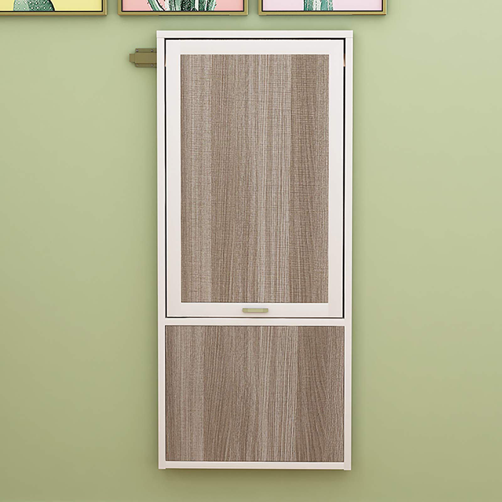 Mesa Plegable Montada en la Pared - Mesa de Cocina y Comedor Flotante Convertible para Espacios Pequeños, Escritorio de Oficina en CAS
