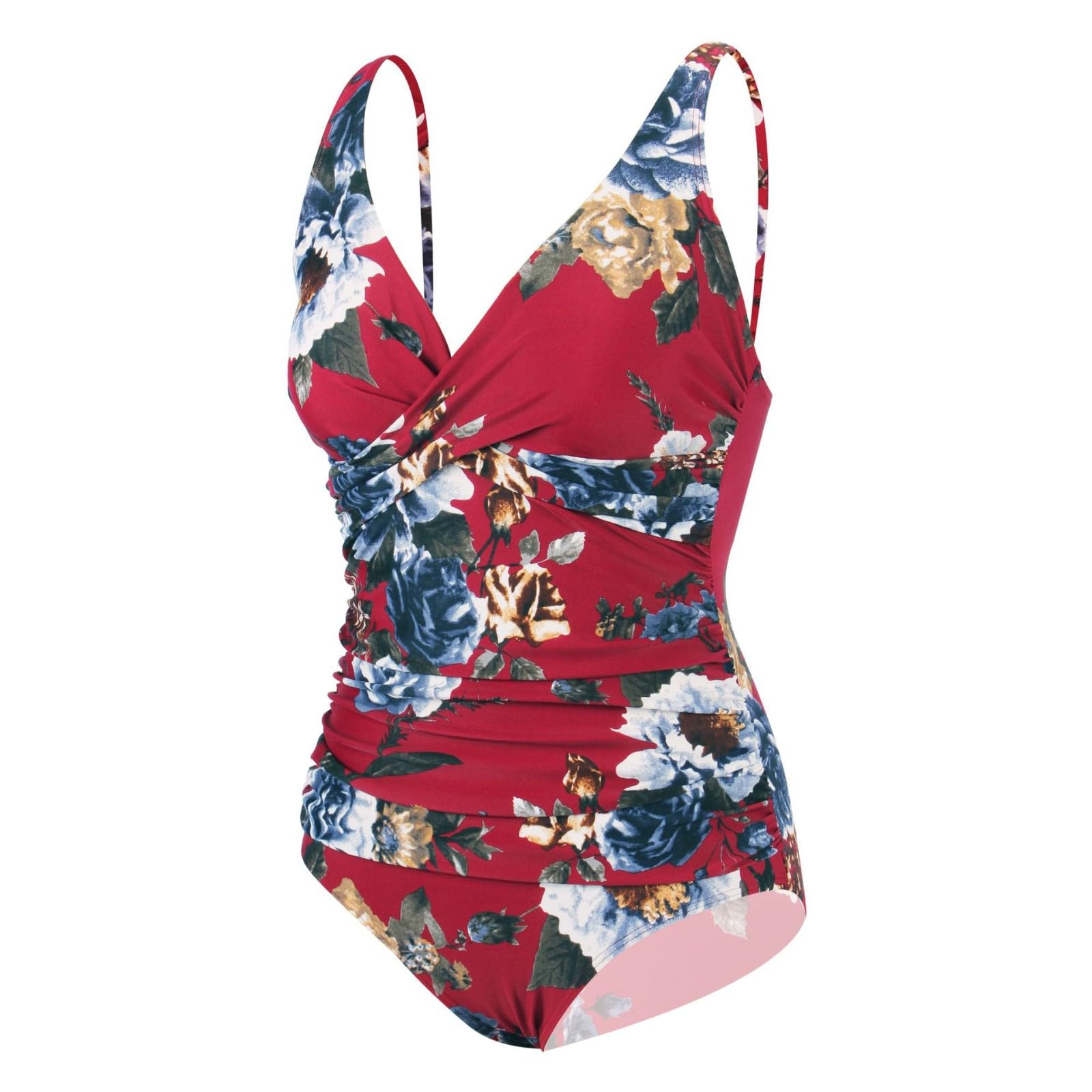 Costume Abbronzante Donna Costume Donna Intero Costumi Interi Mare Piscina Trikini Bikini Vita Alta Modellante Tankini Da Bagno Curvy Push Up Nero Nuoto 3Xl Seno Grande Asciugatura Rapida Senza Segni