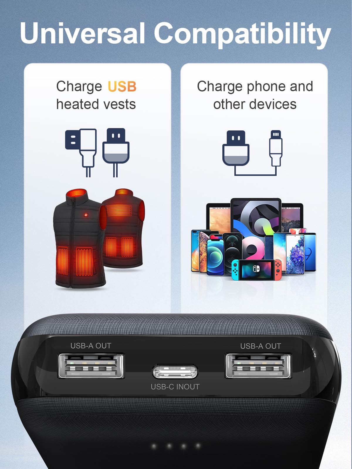 Batterie Externe Heatcore™ : Les Power Bank Pour Vestes Chauffantes