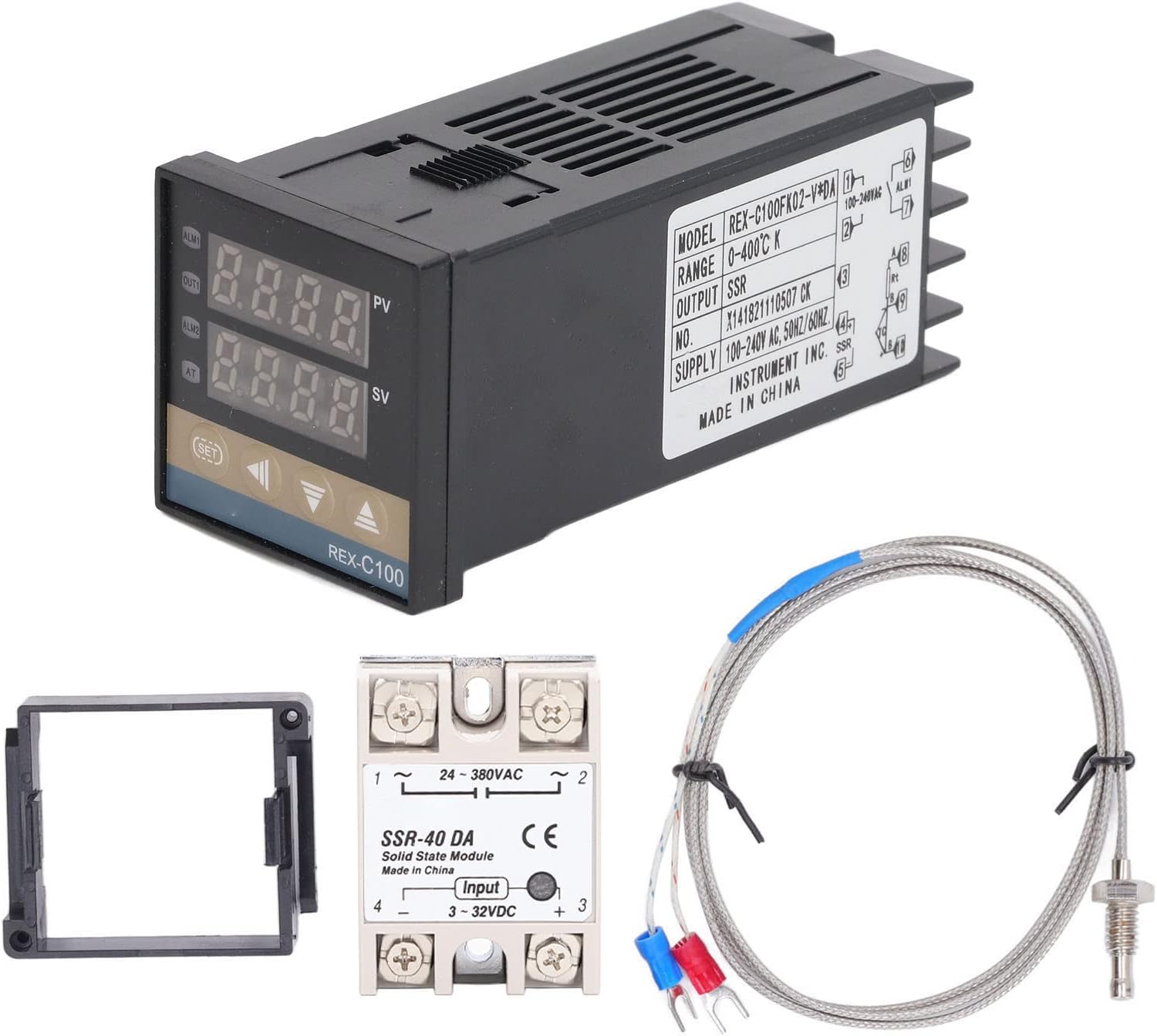 REX C100 PID Temperature Controller kit (40A) Amazon.ca Industrial