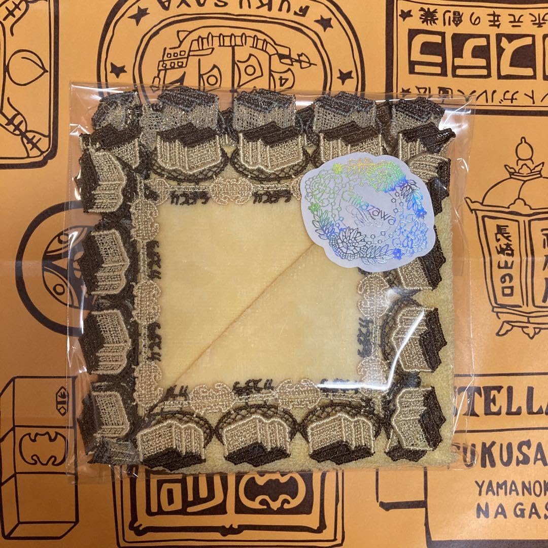 近沢レース　福砂屋　カステラ　ハンカチ カステラ本家福砂屋 創業400周年記念コラボハンカチ。手作り