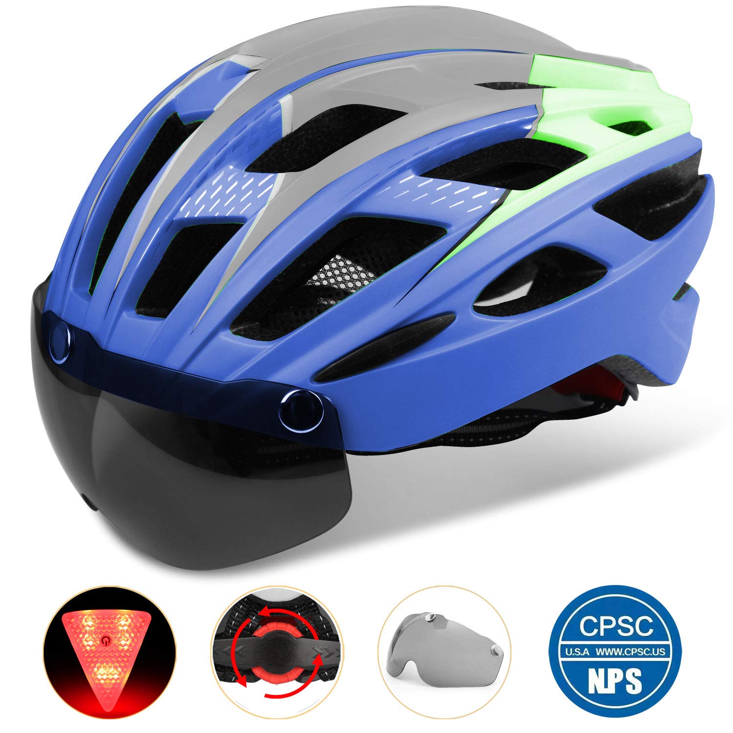 Basecamp Led Safety Light Bike Helmet Rare Light Three Lighting Modes Transformation Women Men Amazon Com Au Sports Fitness Outdoors