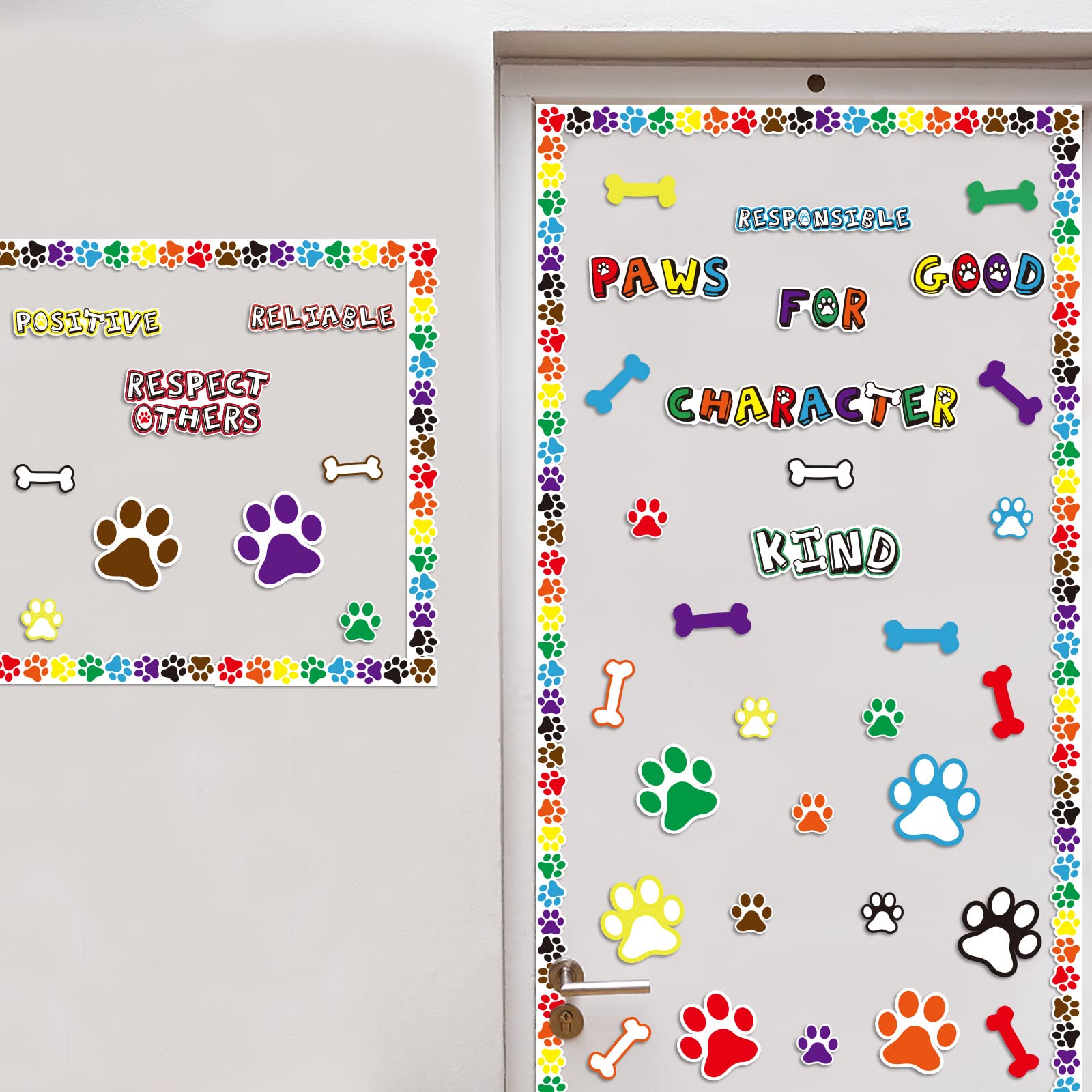 Paw Print Bulletin Board Ideas