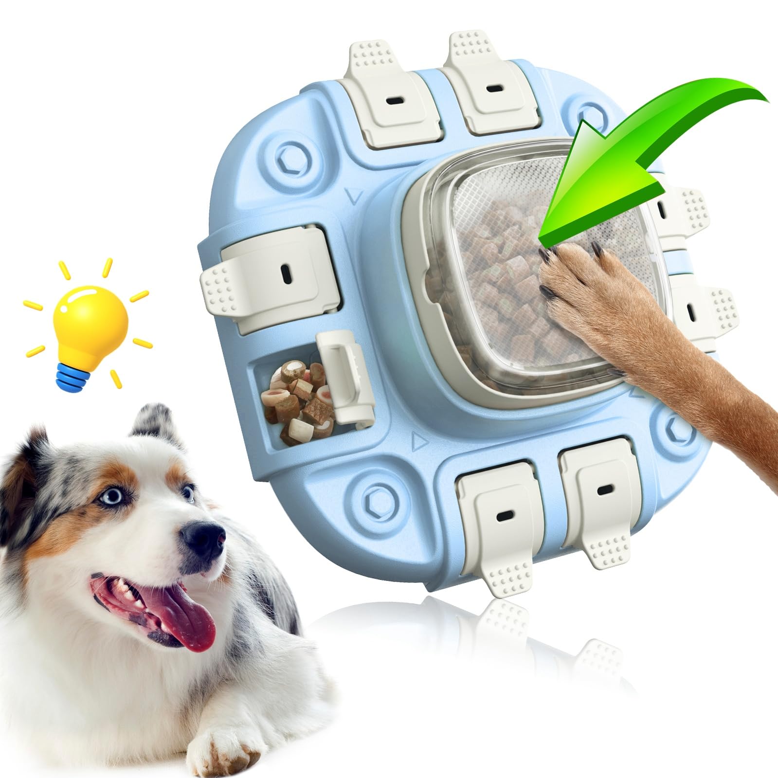 Giochi Cani intelligenza, Gioco Cane interattivo, Giochi intelligenti per Cani - Training Comportamentale - Migliorare il IQ - Livello 2 (Intermedio)