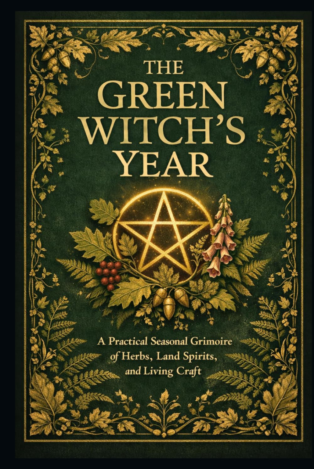 The Green Witches Year: A Practical Seasonal Grimoire of Herbs, Land Spirits, and Living Craft (The Working Craft)
