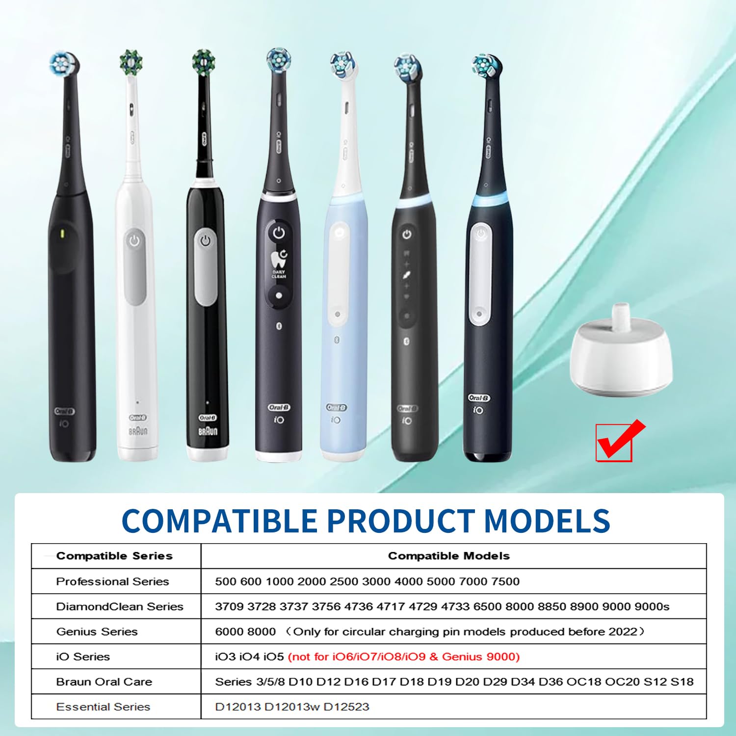 Amazon.com: 2 in 1 Wall Charger for Oral-B Electric Toothbrush