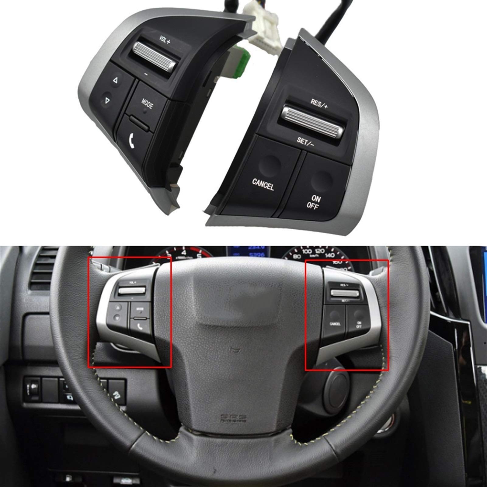 ステアリングオーディオスイッチ　未使用品 ステアリングスイッチの機能割り当て（M911HDF）（スバル