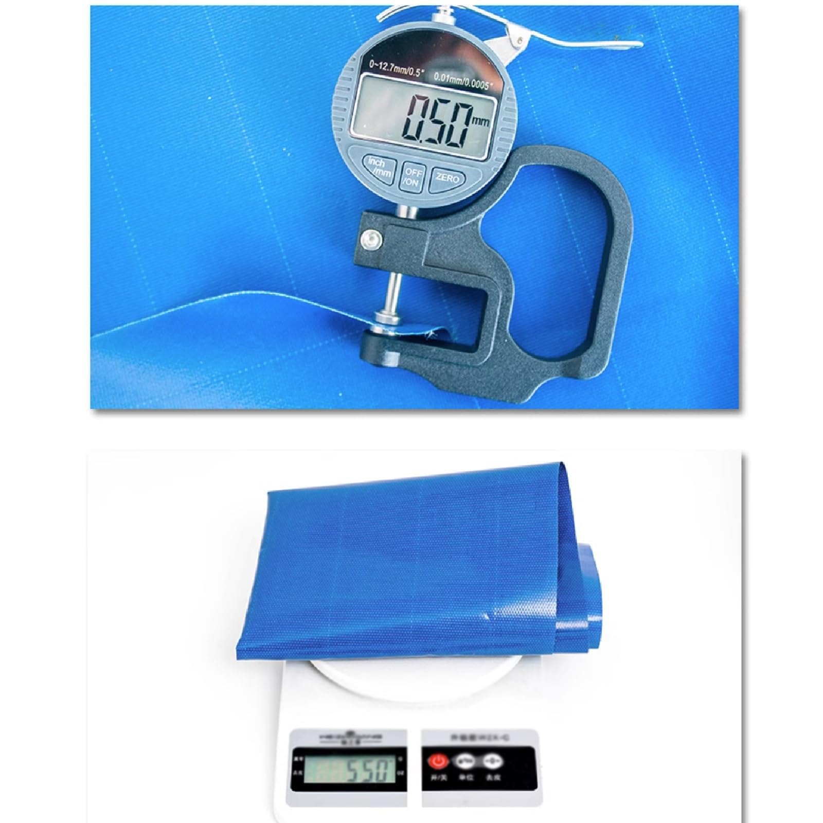Laghetto per Carpe Koi in PVC - 600x500x100 cm, Vasca di stoccaggio Acqua per Tartarughe e Pesci d'Acqua salata, Serbatoio temporaneo con valvola di Scarico, Telo in Tela da 0,65 mm