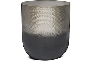 SIMPLIHOME Drum Side Table