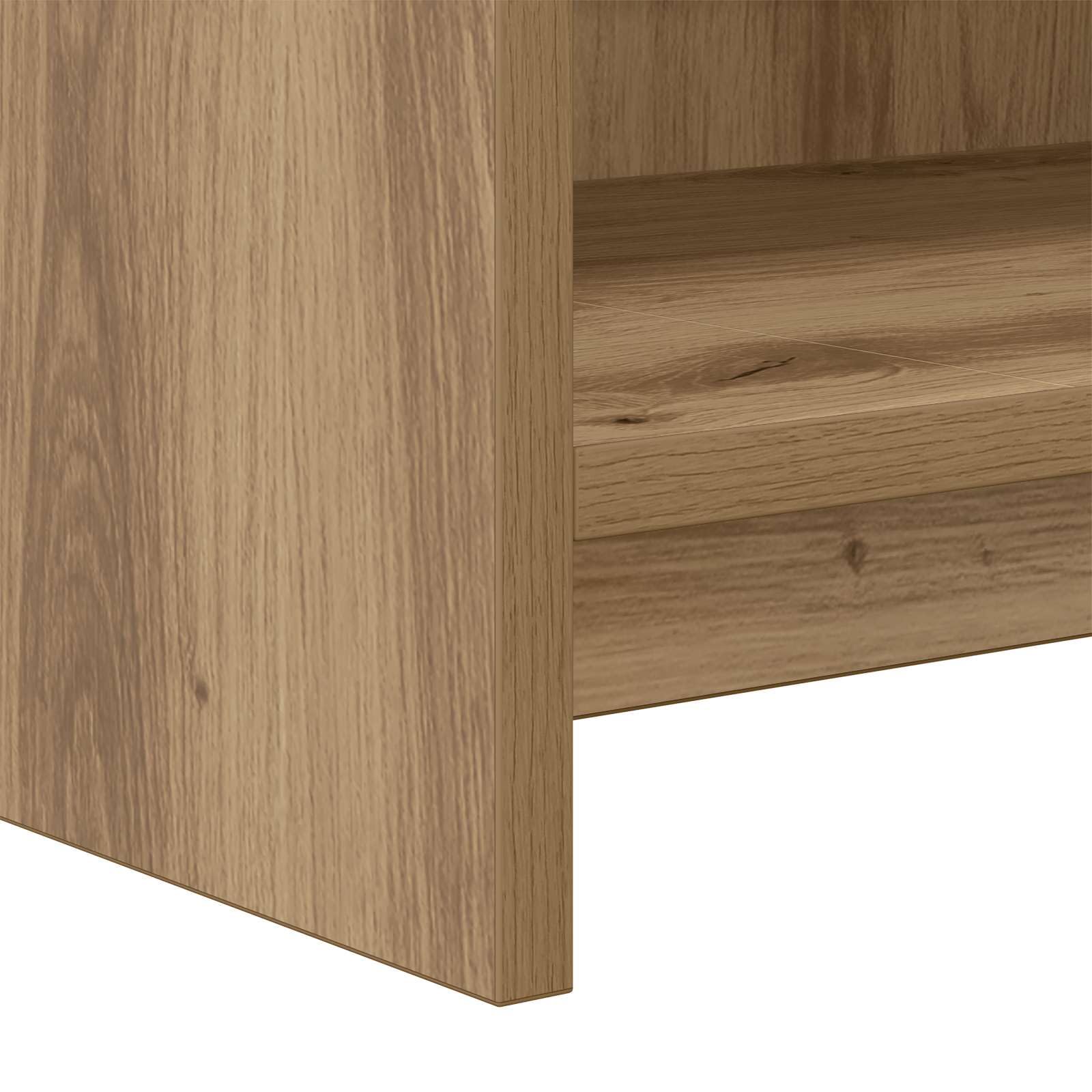 Drewniana szafka pod telewizor 168 x 33 x 47 cm Dub Artisan