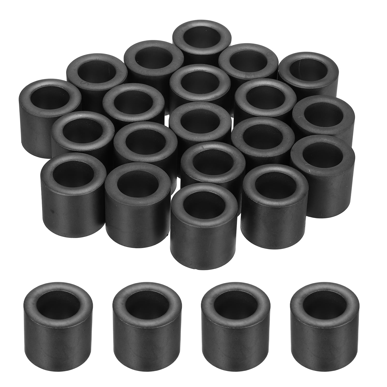 QUARKZMAN 20Pcs Noyau Toroïde En Ferrite 31mm OD x 19mm ID x 29mm H Noir