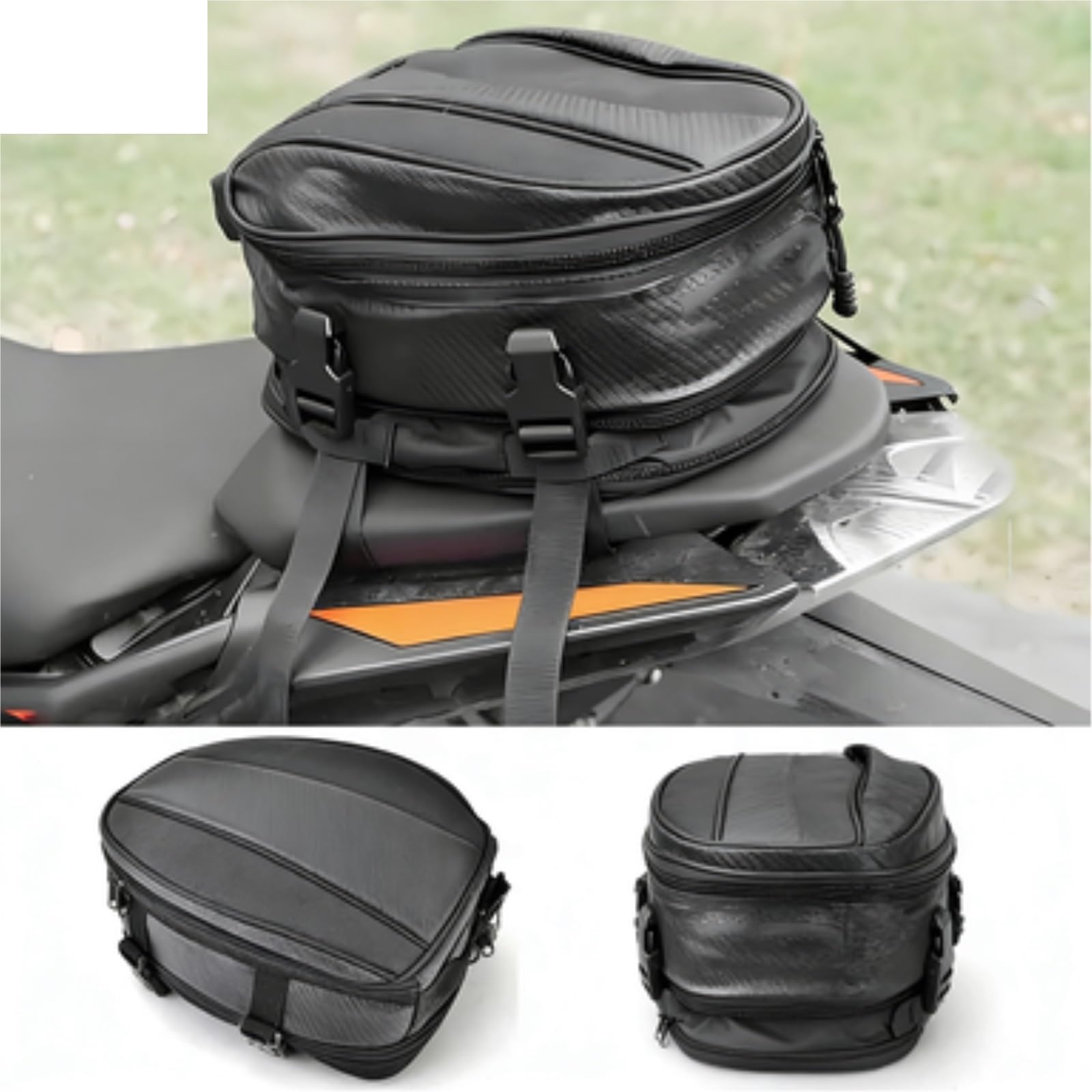 Borsa Da Coda Universale Per Moto Per Viaggio Per Sella Posteriore Sedile Impermeabile Per Grande Per Parti Di Stoccaggio Capacità Sacche Moto