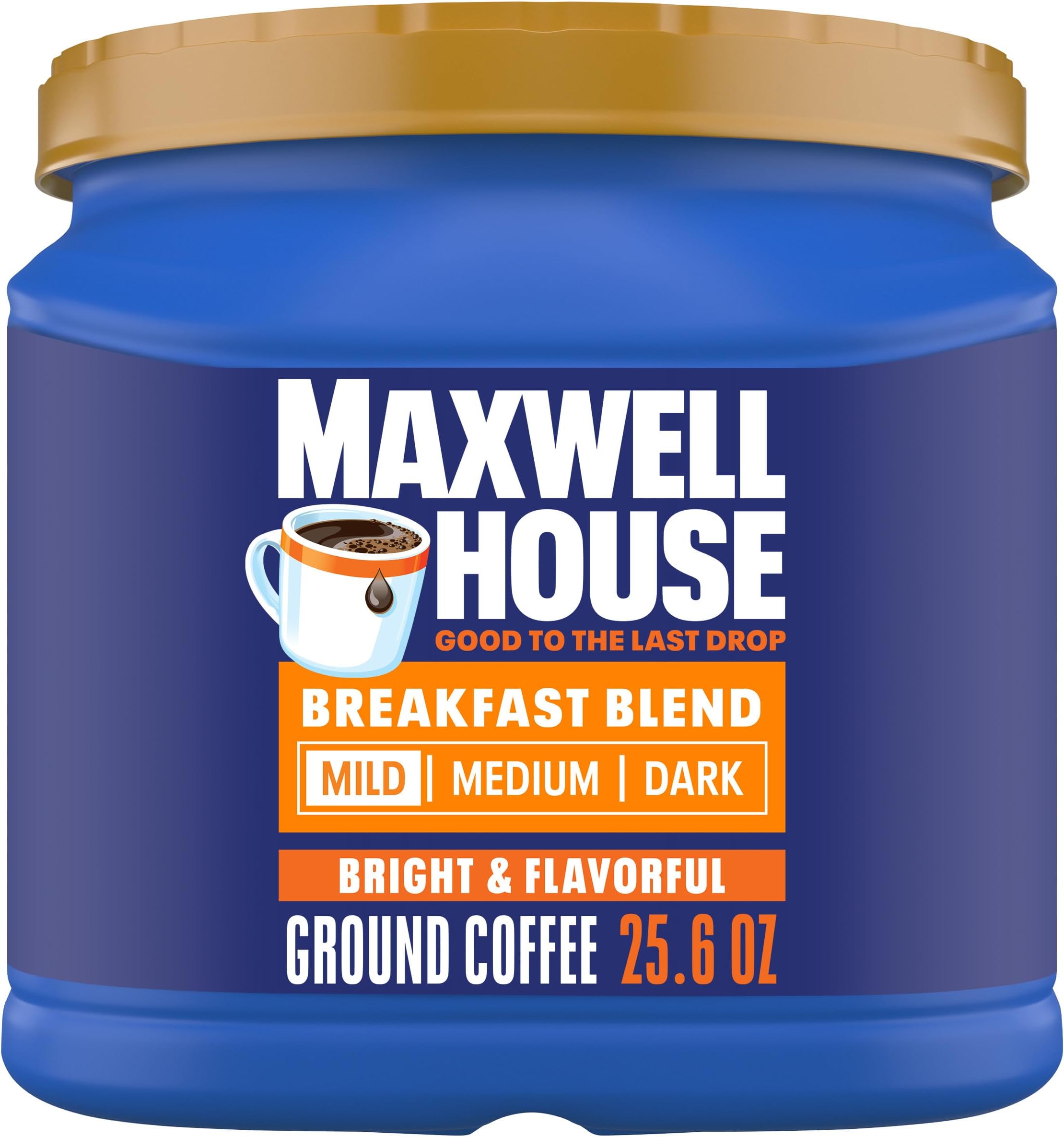 Maxwell House Breakfast Blend Ground Coffee