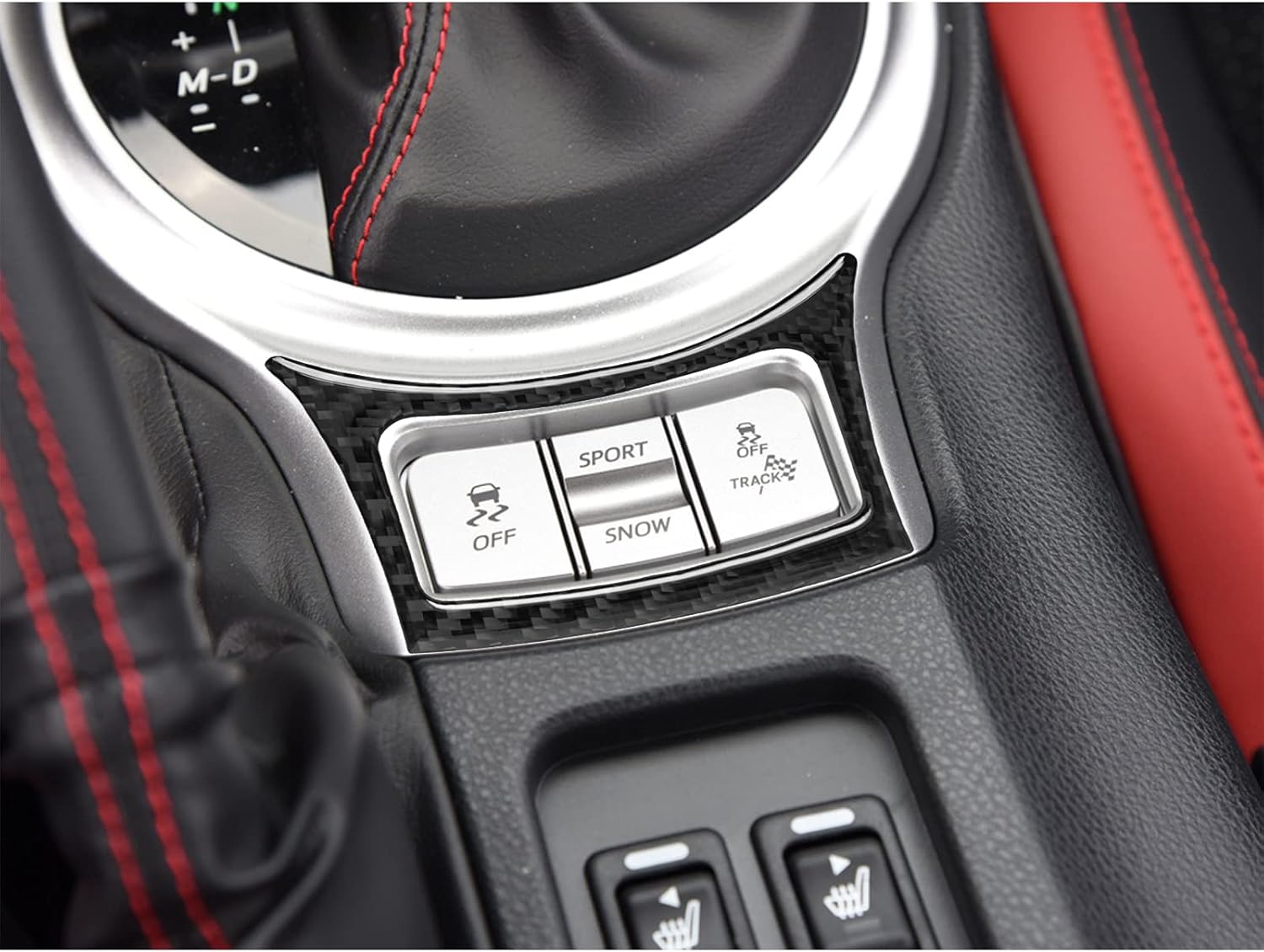 Buy Yamuda Compatible With Carbon Fiber Mode Switch Panel Stickers Interior Accessories For Subaru Brz Toyota 86 16 17 18 19 Black Online In Indonesia B093bqt9tt
