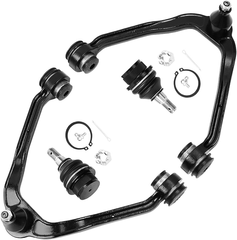 Kit de braços de controle superiores dianteiros e pivôs inferiores Ntoauto para Silverado 1500 – 4 peças