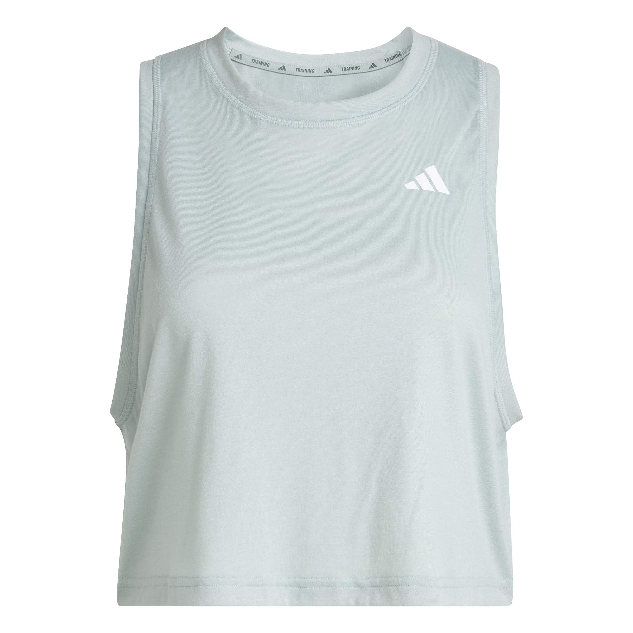 adidas Women's Train Essentials Boxy Workout Tank, Wonder Sage, M