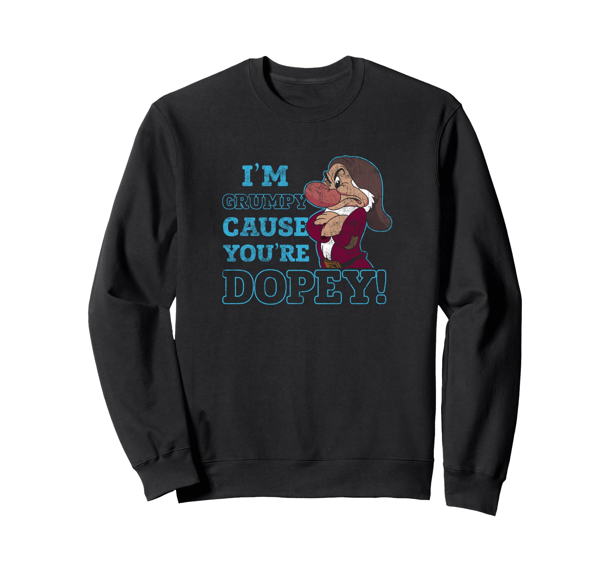 Sweatshirt Disney Grumpy cadeau original pour fan de Blanche-Neige - 2