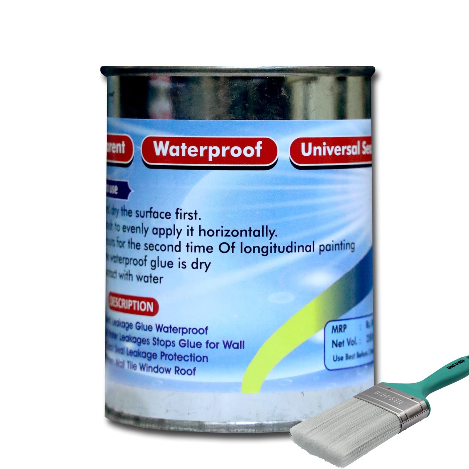 Mahek 1 Litter Transparent Crack Sealant Waterproof Anti-Leakage Agent for Tiles Roof Floor Window Crack (B0BZ4WYVDG) Amazon Price History, Amazon Price Tracker