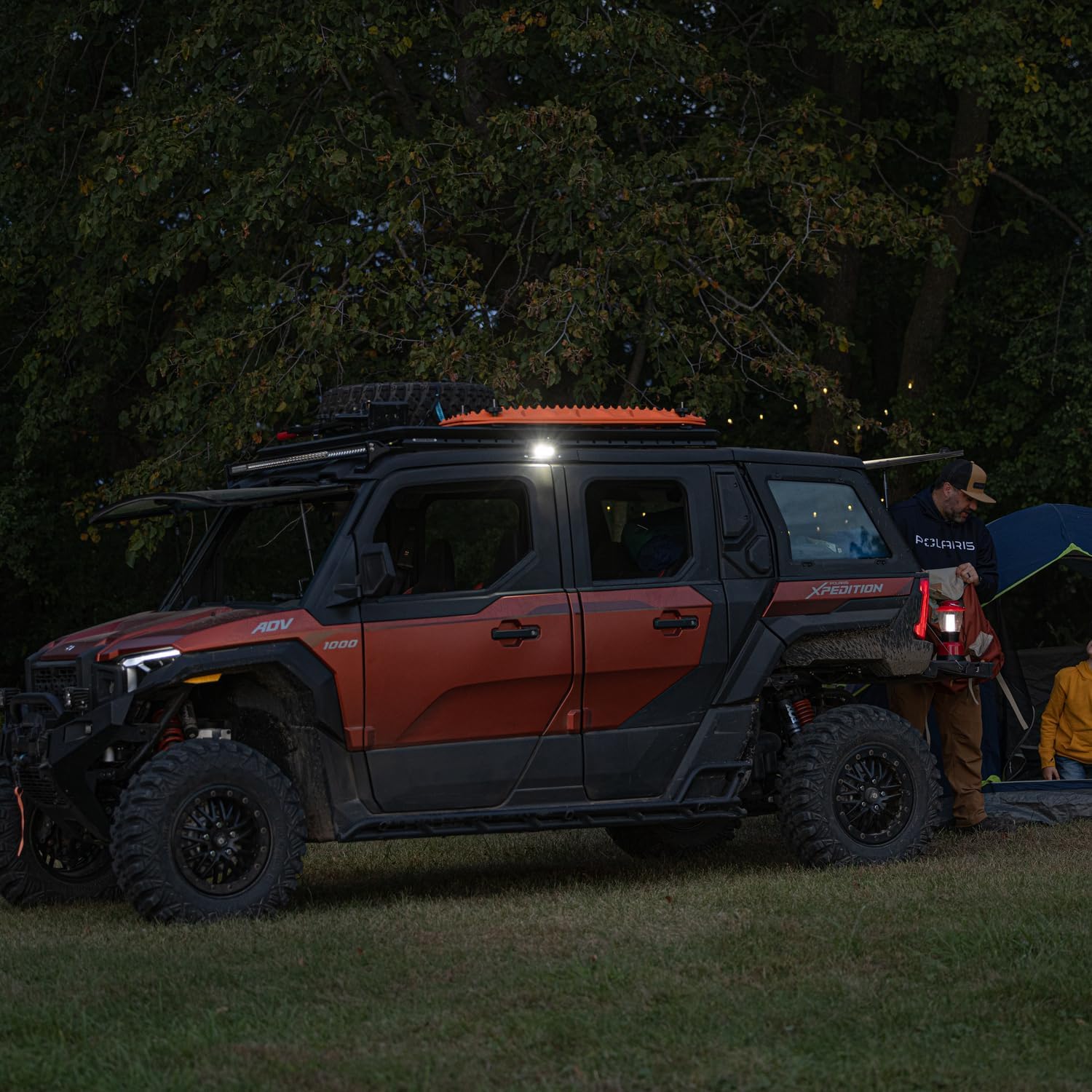 Polaris Waterproof Rear-Mounted UTV Scene Lights Kit