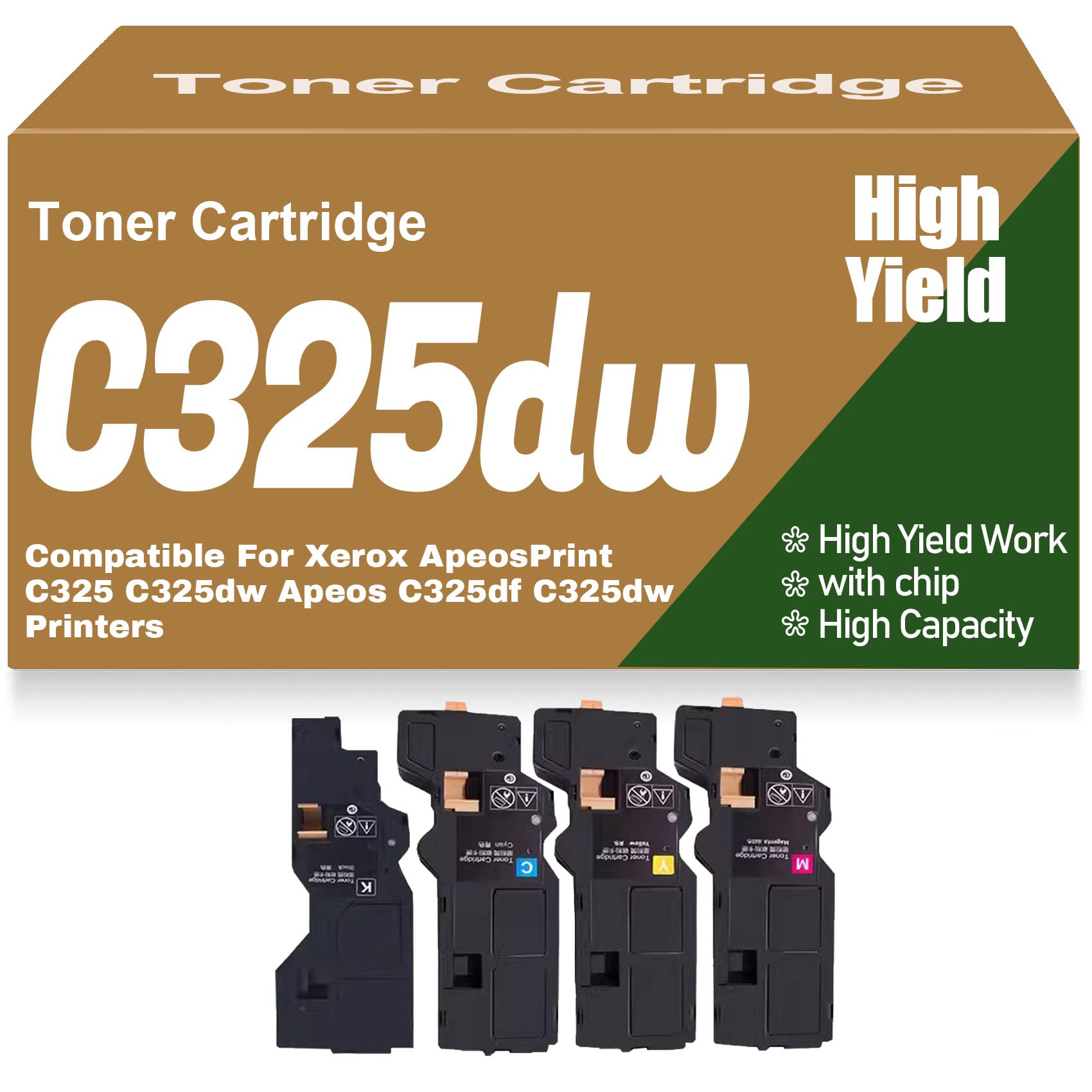 Cartouches Toner C325 Fujifilm Apeos pour éviter les pannes d'impression couleur au bureau