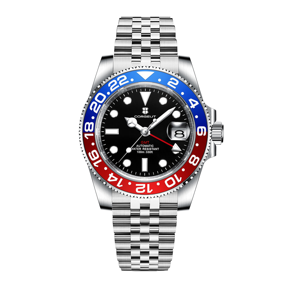 Amazon.com: Corgeut GMT Watches for Men Luxury Men's Automatic